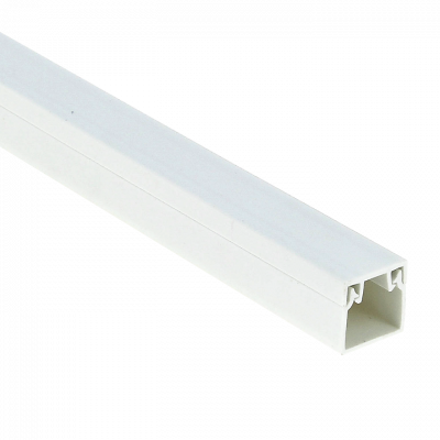 Фотография Канал кабельный (16х16) (84 м) белый EKF-Plast, артикул kk-16-16