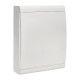 Фотография Щит распределительный ЩРН-П-24 SlimBox белая дверца IP41 EKF PROxima, артикул sb-n-24w