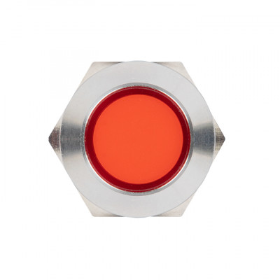 Фотография Лампа красная сигнальная S-Pro67 19 мм 230В EKF PROxima, артикул s-pro67-311