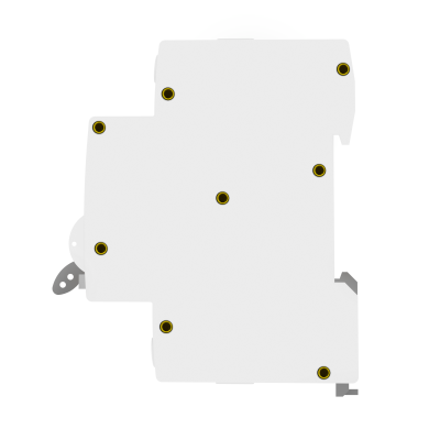 Фотография Дифференциальный автомат АВДТ-63М 25А/ 10мА (1мод., хар.C, электронный тип AС) 6кА EKF PROxima, артикул DA63M-25-10