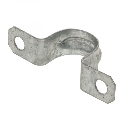 Фотография Скоба металлическая двухлапковая d19-20 мм (10 шт) EKF PROxima, артикул sm-2-19-20-r