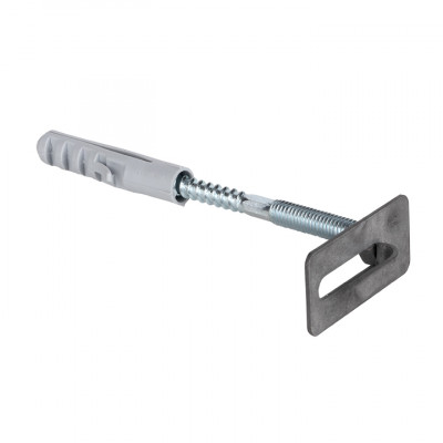 Фотография Держатель фасадный с крючком, L=160мм, HZ EKF PROxima, артикул lp-31616