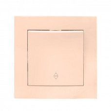 Валенсия выключатель 1-кл. 10А кремовый проходной EKF PROxima