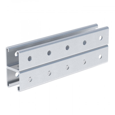 Фотография STRUT-профиль двойной 41х41х2,5х2200 HDZ EKF, артикул stpd4141220x2,5-HDZ