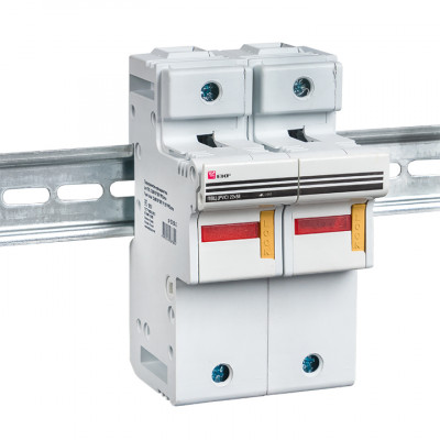 Фотография Предохранитель-разъединитель для ПВЦ 22x58 2P (с индикацией) EKF PROxima, артикул pr-22-58-2