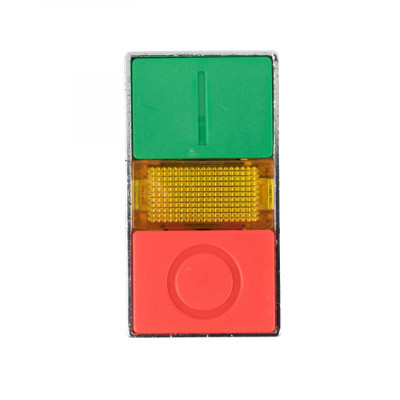 Фотография Кнопка  LAY5-BW8465 I-O прямоугольная 230В NO+NC EKF PROxima, артикул pbn-bw8465