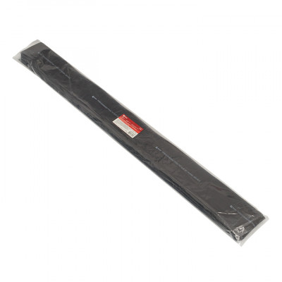 Фотография Термоусаживаемая трубка ТУТ нг 60/30 черная в отрезках по 1м EKF PROxima, артикул tut-60-b-1m