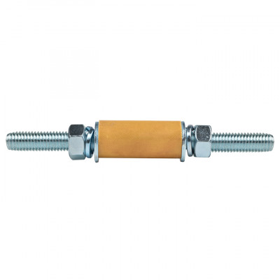 Фотография Втулочный изолятор Д=40 мм со шпилькой и крепежом (2 шт) EKF PROxima, артикул BSS40FA