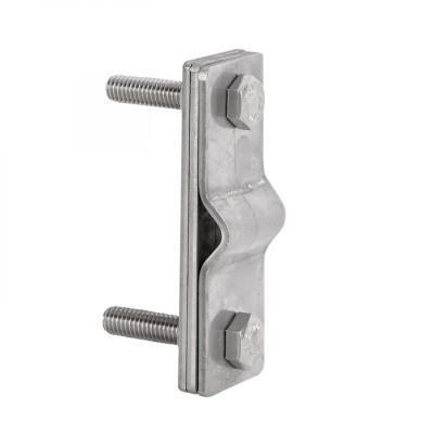 Фотография Зажим полоса-прут малый, NI EKF PROxima, артикул lp-55408-ni