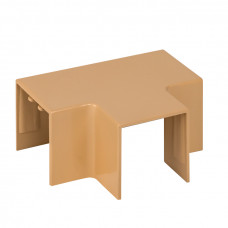 Угол T-образный (25х25) (4 шт) светлое дерево EKF-Plast