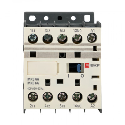 Фотография Миниконтактор МКЭ  6А 400В 1NO EKF PROxima, артикул Mctr-s-6-400