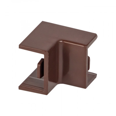 Фотография Угол внутренний (15х10) (4 шт) темное дерево EKF-Plast, артикул ibd-15-10x4