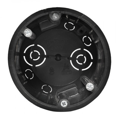 Фотография Коробка универсальная установочная КМП-020-010 углубленная с металлическими лапками  (80х70) EKF PROxima, артикул plc-kmp-020-010