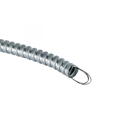 Фотография Металлорукав Р3-ЦХ-10 с протяжкой (100 м) EKF PROxima, артикул mrzn-10-100