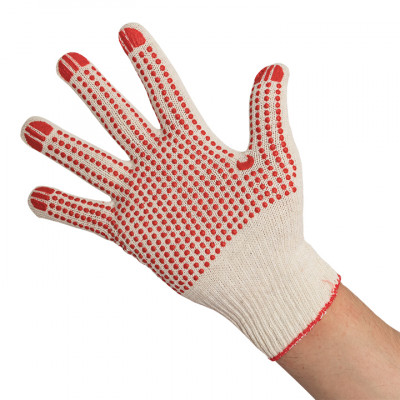 Фотография Перчатки рабочие ТОЧКА с ПВХ-покрытием (10 класс, 10 разм) EKF Master, артикул pe10ct-10-mas