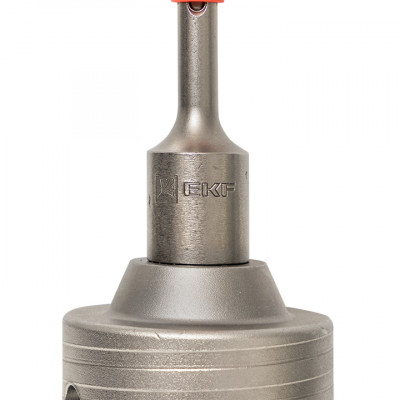 Фотография Коронка буровая по бетону с оснасткой TCT-68 М22 SDS-plus EKF Master, артикул tct-68-m22