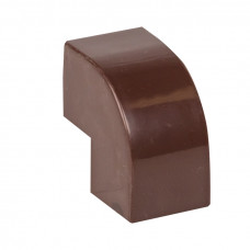 Угол внешний (16х16) (4 шт) темное дерево EKF-Plast