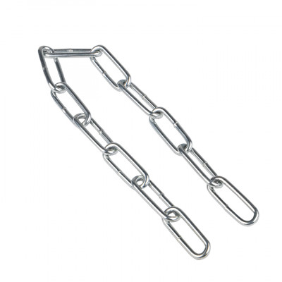 Фотография Цепь стальная длиннозвенная DIN 763 3 мм (60 м) EKF, артикул cd-3