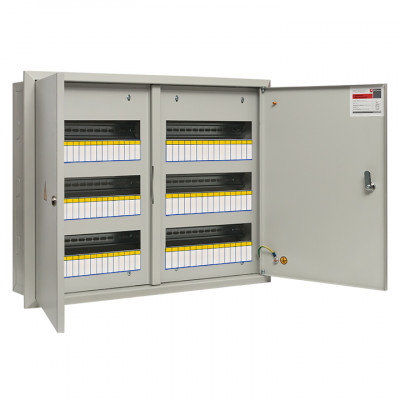 Фотография Щит распред. встраиваемый ЩРВ-90 двухдверный (520х720х120) IP31 EKF PROxima, артикул mb11-90