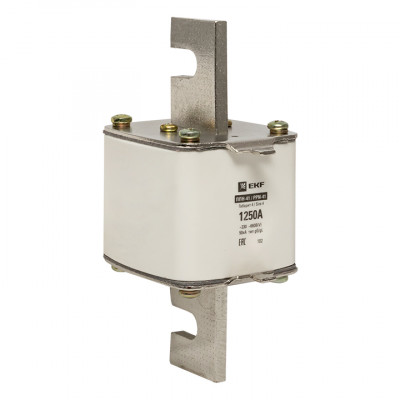 Фотография Плавкая вставка ППН-41 1250/1250А габарит 4 EKF PROxima, артикул fus-41/1250