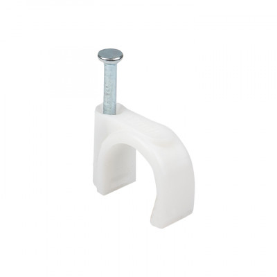 Фотография Скоба крепежная круглая (12мм (50шт.) EKF PROxima, артикул plcn-sr-12