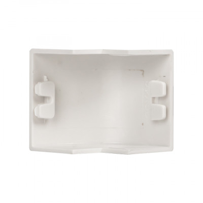 Фотография Угол внешний (25х16) (4 шт) белый EKF-Plast, артикул obw-25-16x4