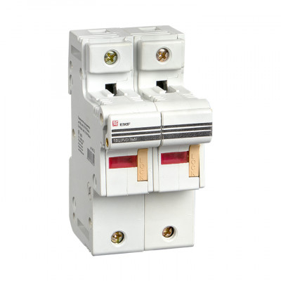 Фотография Предохранитель-разъединитель для ПВЦ 14x51 2P (с индикацией) EKF PROxima, артикул pr-14-51-2