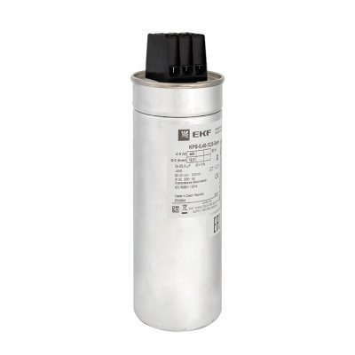 Фотография Конденсатор косинусный КПС-0,4-12,5-3 EKF PRO, артикул kps-0,4-12,5-3-pro