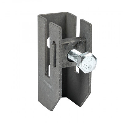 Фотография Держатель для полосы толщиной до 8мм с фикс. болтом, HZ EKF PROxima, артикул lp-d2312