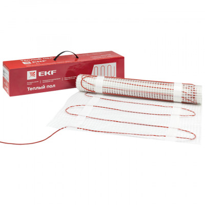 Фотография Теплый пол (мат нагревательный) Уют 15 кв.м. 2250 Вт EKF PROxima, артикул nm2-2250-15