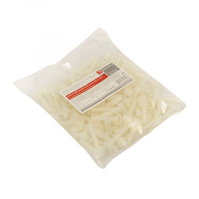 Фотография Дюбель для бандажа (6х35) белый (100шт.) EKF PROxima, артикул plc-fti-6w