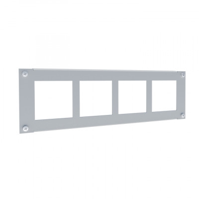 Фотография Панель с 4-мя вырезами 96х96 мм, В150 мм EKF AVERES, артикул AFP966Q4