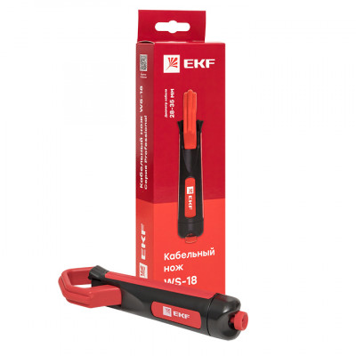 Фотография Кабельный нож WS-18 EKF Professional, артикул ws-18