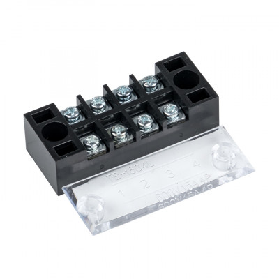 Фотография Терминал клеммный TB-1504 до 1,5 мм2 15A 4 клеммные пары EKF PROxima, артикул tb-1504