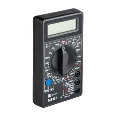 Фотография Мультиметр цифровой M830B EKF Master, артикул In-180701-bm830B