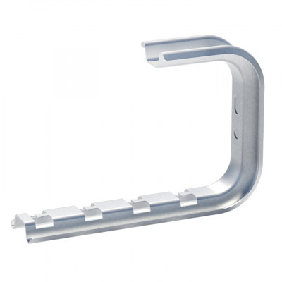 Фотография С-Омега профиль для проволочного лотка 200 (1,5 мм) EKF, артикул ompcp200