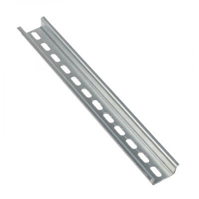 Фотография DIN-рейка усиленная 1,5 мм. перфорированная 35х15х225 мм. EKF PROxima, артикул tdr-22.5