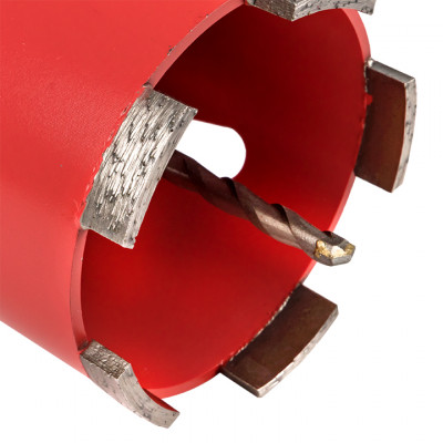 Фотография Коронка алмазная DCH-82 Laser M16 SDS-Plus EKF Expert, артикул dch-82-m16