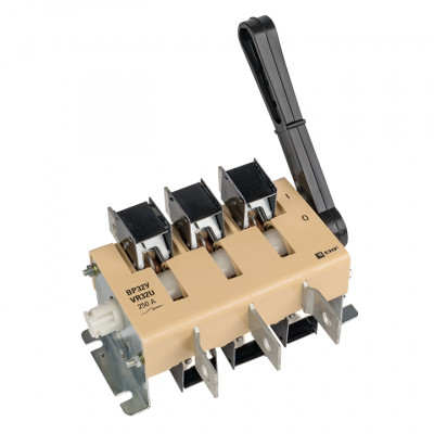 Фотография Выключатель-разъединитель ВР32У-35А31220 250А 1 направ. с д/г камерами несъемная левая/правая рукоятка MAXima EKF PROxima, артикул uvr32-35a31220