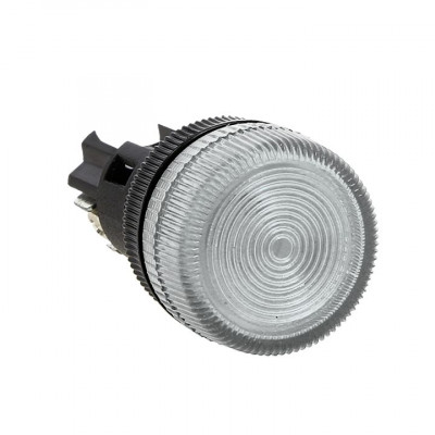 Фотография Лампа сигнальная ENS-22 белая 220В EKF PROxima, артикул la-ens-w-220