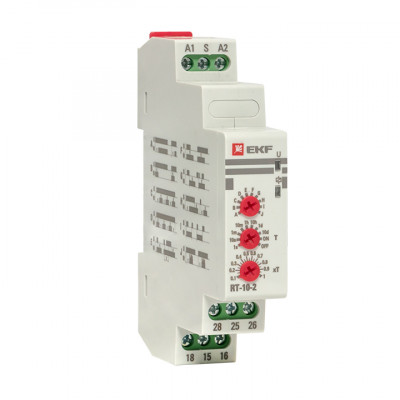 Фотография Реле времени (10 устанавл. функц.) RT-10-2 EKF PROxima, артикул rt-10-2