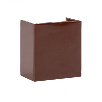 Фотография Соединитель (40х25) (4 шт) темное дерево EKF-Plast, артикул cond-40-25x4