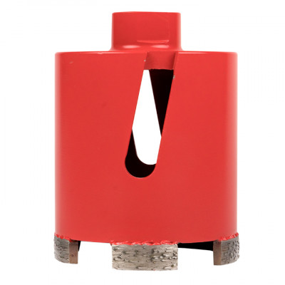 Фотография Коронка алмазная DCH-72 Laser M16 SDS-Plus EKF Expert, артикул dch-72-m16