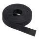 Фотография Хомут-липучка 20 мм (5м ролл) черный EKF PROxima, артикул hlft-2-b