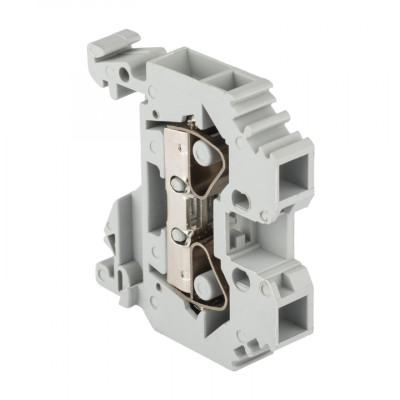 Фотография Колодка клеммная пружинная  JXB-S-6 41А серая EKF PROxima, артикул plc-jxb-s-6g