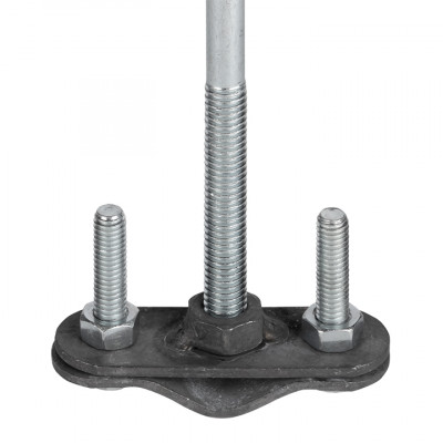 Фотография Держатель фасадный, L=100мм HZ EKF PROxima, артикул lp-d2307