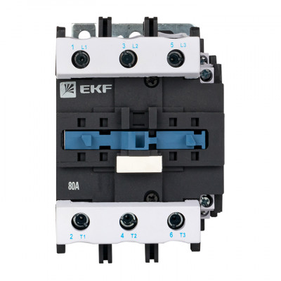 Фотография Пускатель электромагнитный серии ПМЛ-4160ДМ 80А 230В EKF Basic, артикул pml-s-80-230-basic