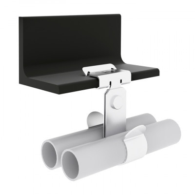 Фотография Зажим балочный 3-8 мм под трубу двойной 20 мм EKF PROxima, артикул ZB3-8-Tr20-25W