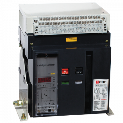 Фотография Выключатель автоматический ВА-45 2000/2000 3P+N 50кА стационарный EKF PROxima, артикул mccb45-2000-2000-4P