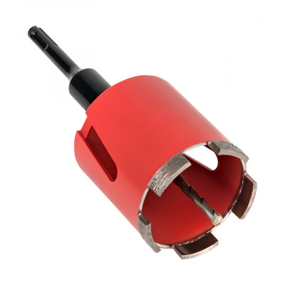 Фотография Коронка алмазная DCH-72 Laser M16 SDS-Plus EKF Expert, артикул dch-72-m16